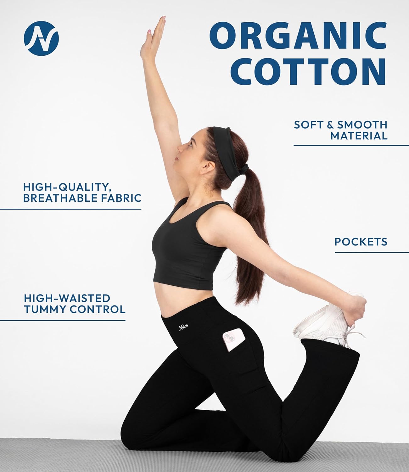 Nirlon Women's Bootcut Yoga Pants with Pockets - Image 4