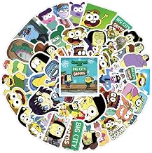 52 Pcs Big City Greens Cute Cartoon Anime Stickers for Kids Girls Boys Teens Adults for Water Bottles Laptop Suitcase for Birthday Party Supplies Halloween Decoration Favors