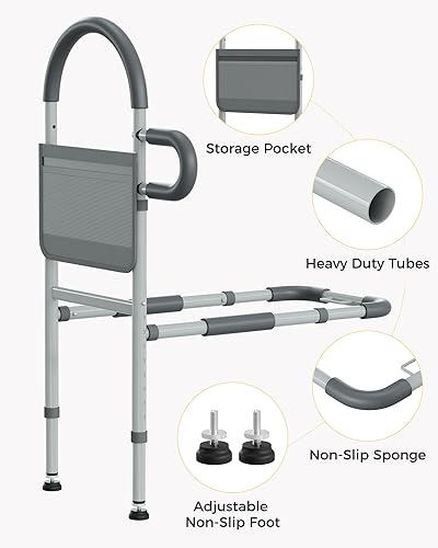 Miniatura 8 de Rieles de cama para adultos mayores, barandillas para adultos mayores, pasamanos de cama para adultos mayores, bastón para personas mayores con