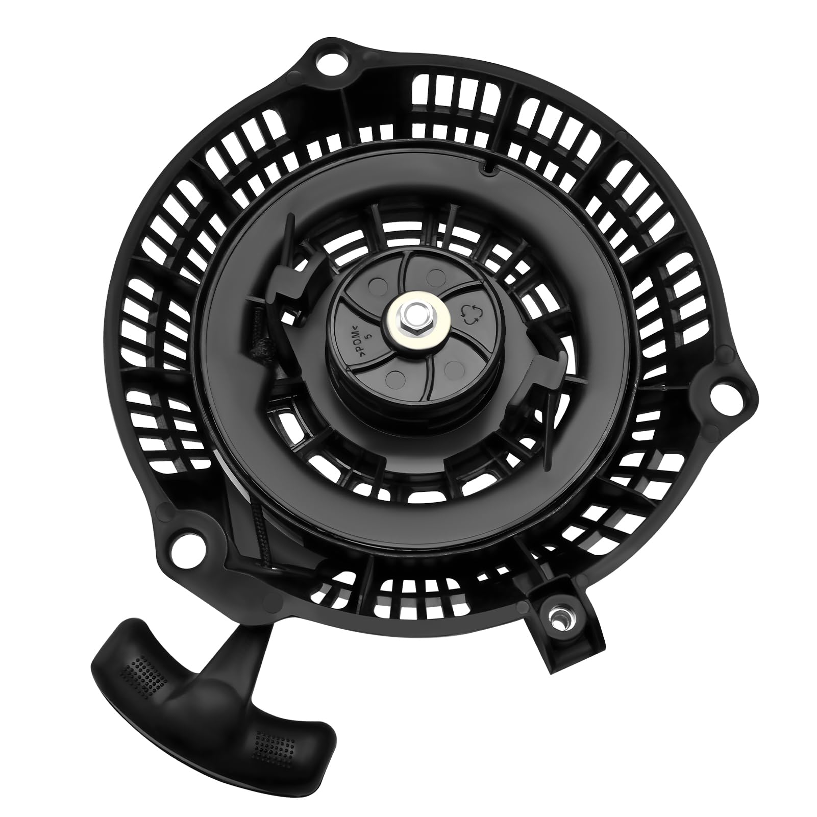 Lawn Mower Recoil Starter Assembly with Pull Cord Compatible with Predator Harbor Freight 173cc 5.5HP Engine Replace 69731
