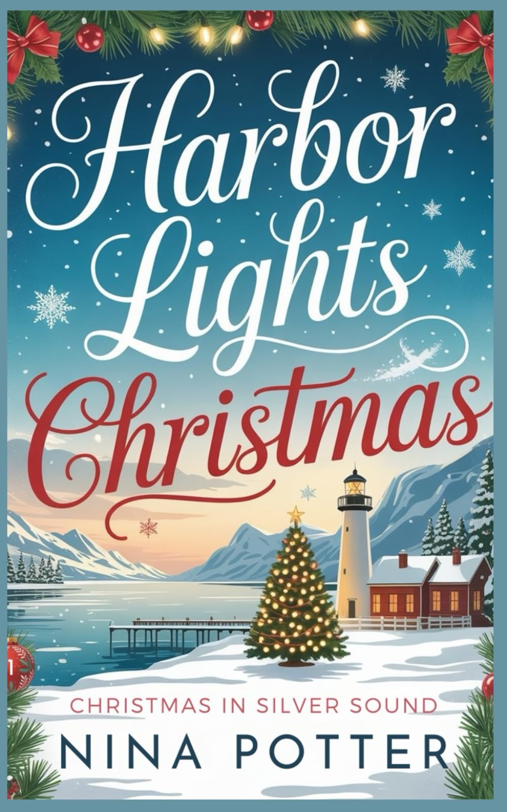 Harbor Lights Christmas: A Later in Life Grumpy Sunshine Christmas Romance (Christmas in Silver Sound)