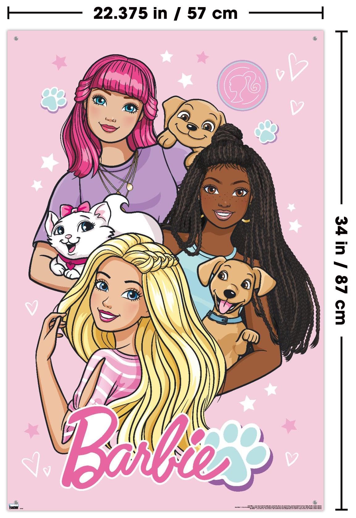 Amazon.com: Trends International Mattel Barbie - Cute Wall Poster