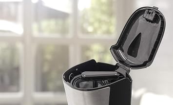 Kitchen Ideas Single Serve Coffee Maker, Fast Fresh & Easy Brewing Stainless Steel