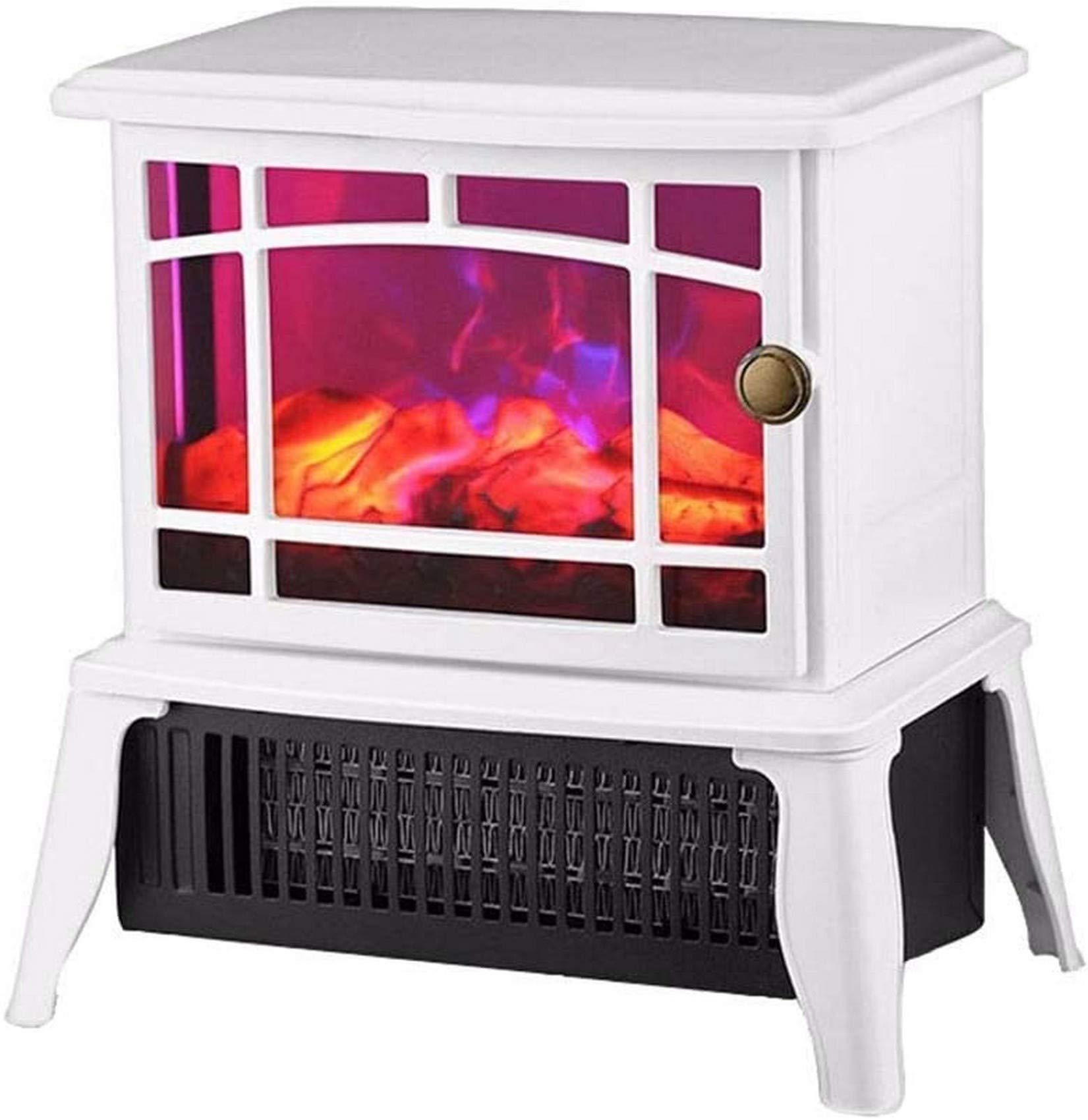 Stove Heating with Wood Stove LED Light Portable Electric Stove Vintage Log  Burning Flame-Effect Fireplace House Heating Winter Living Room 1500W 750W  (Color: red) : Amazon.ca: Tools u0026 Home Improvement