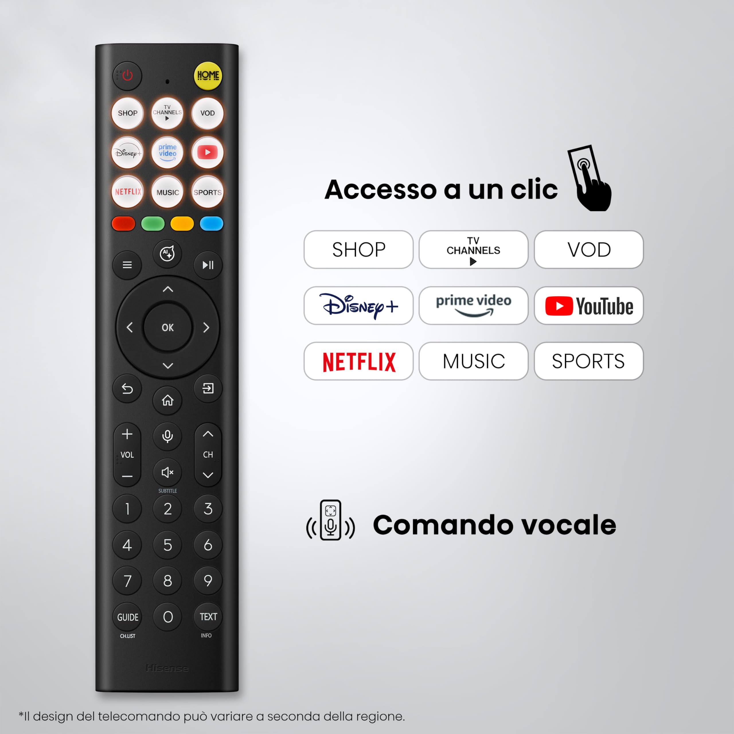Hisense Smart TV QLED 144Hz 85" 4K 85E7S PRO, Audio Dolby Atmos, VIDAA OS con 1000+ APP, Dolby Vision IQ, HDR 10+, Native 144Hz Game Mode, AirPlay2, Alexa Built-in, lativù 4K