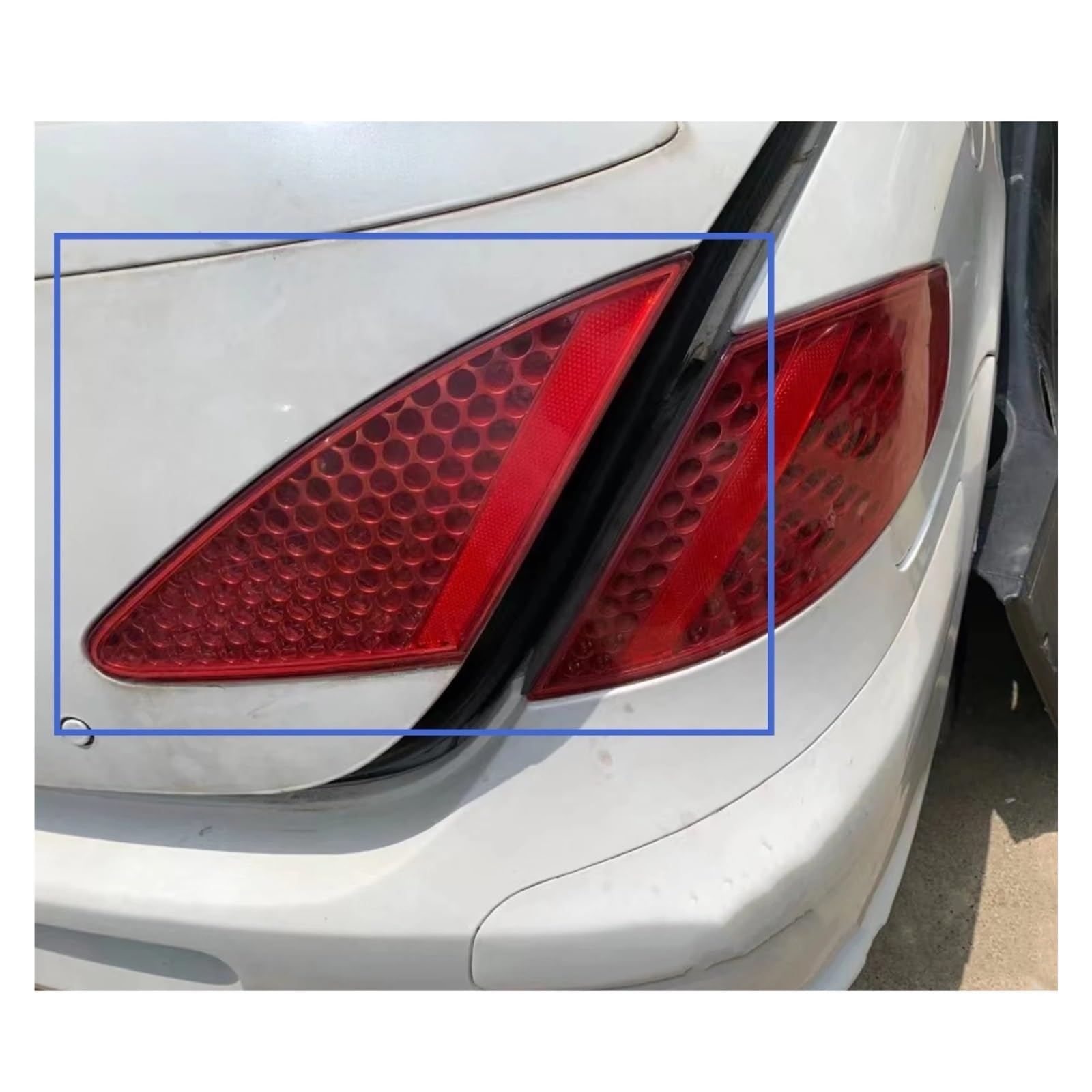 Piloto Trasero para Peugeot 307CC Led Luz Trasera Interior Montaje Derecha E Izquierda Lámpara De Freno Trasero Luz De Respaldo Señal De Giro Accesorios De Coche Después Luces Traseras(Left)