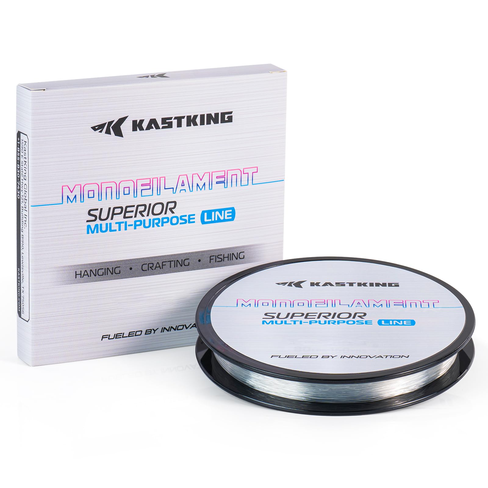 KastKing Premium Monofilament Fishing Line, Abrasion Resistant &amp; Low Memory