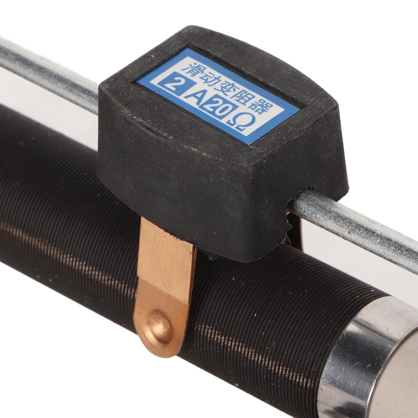 Schiebe-Rheostat-Widerstand, Doppelter Verwendungszweck, Konstanter und Variabler Widerstand, 2 A, 20 Ω, Schiebe-Rheostat-Widerstand, Labor-Forschungswerkzeug für den Physik- und