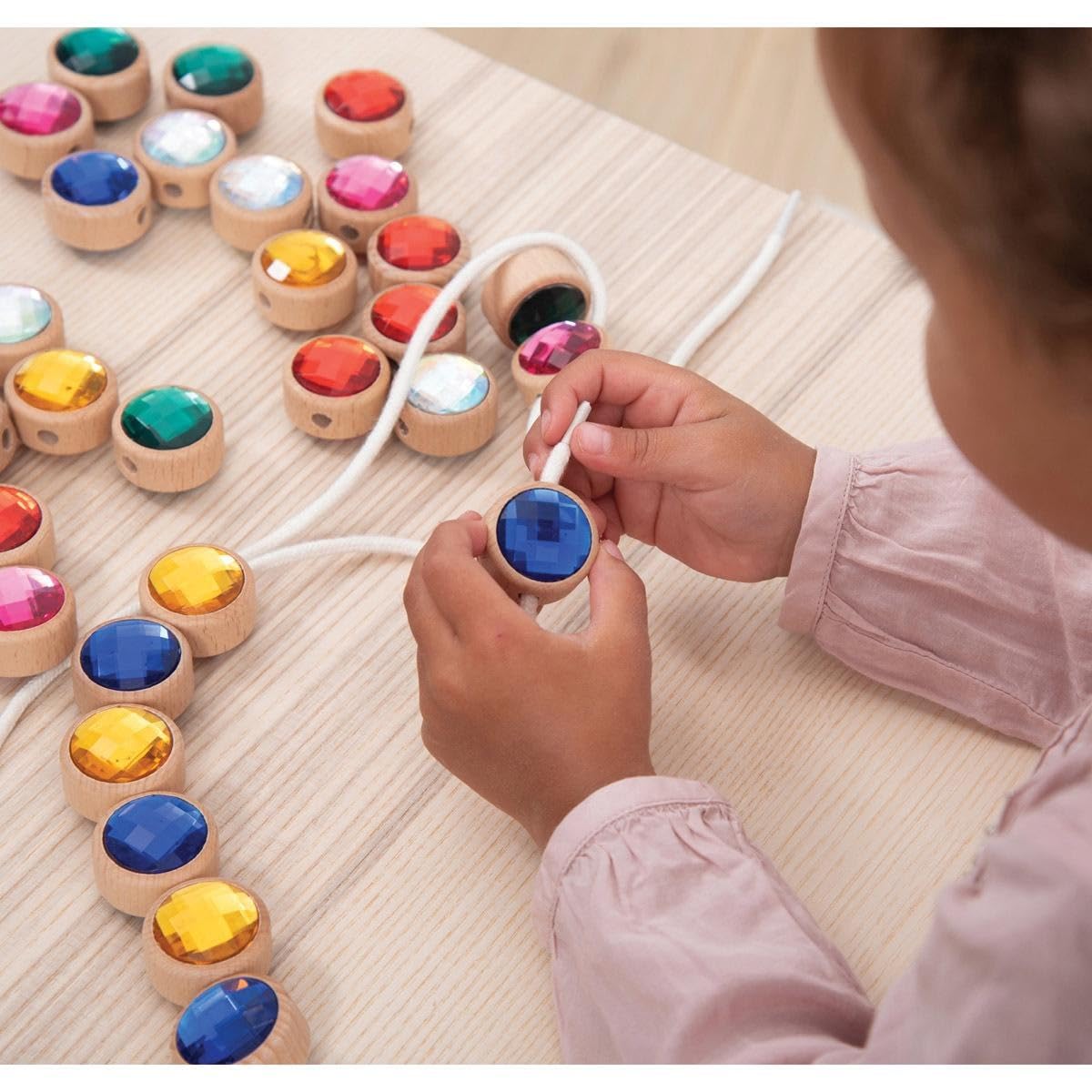 tickit Wooden Lacing Jewels - Image 2