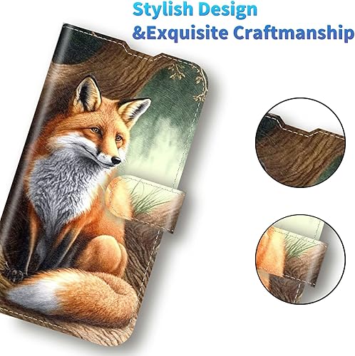 Miniatura 2 de Funda tipo cartera de piel para Galaxy A53 5G, cierre magnético, funda con tapa con ranura para tarjeta de bloqueo RFID, función atril, a prueba de