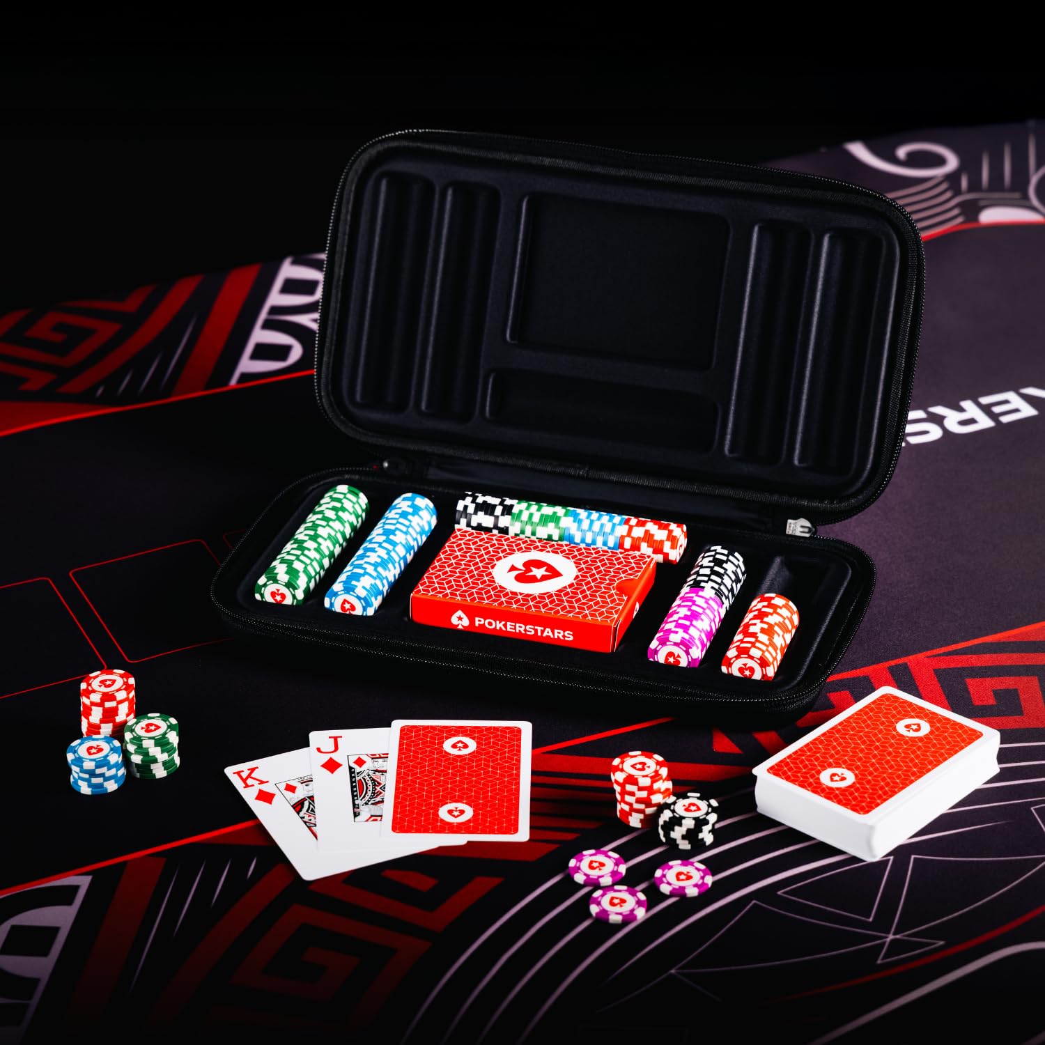 Pokerstars Premium 200-teiliges Mini-Chip-Set | Langlebige
