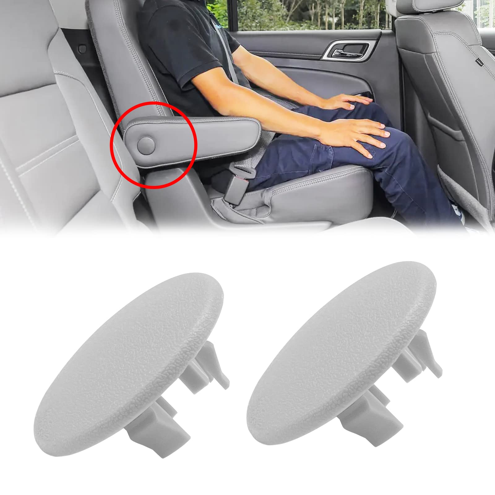 Amazon | アームレストカバーキャップ 2個 07-19 シボレー タホ