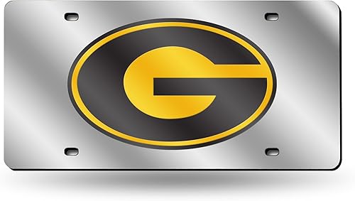 Miniatura 723 de Rico Industries Placa de matrícula de metal con incrustaciones láser de Florida Gators de la NCAA plateado,Alternativo,Negro -,Negro/Plata,Azul,azul