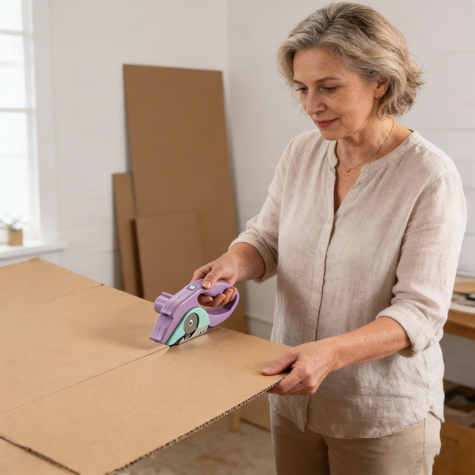 Taglierina Elettrica Per Cartone Strumento Da Taglio Portatile Ergonomico