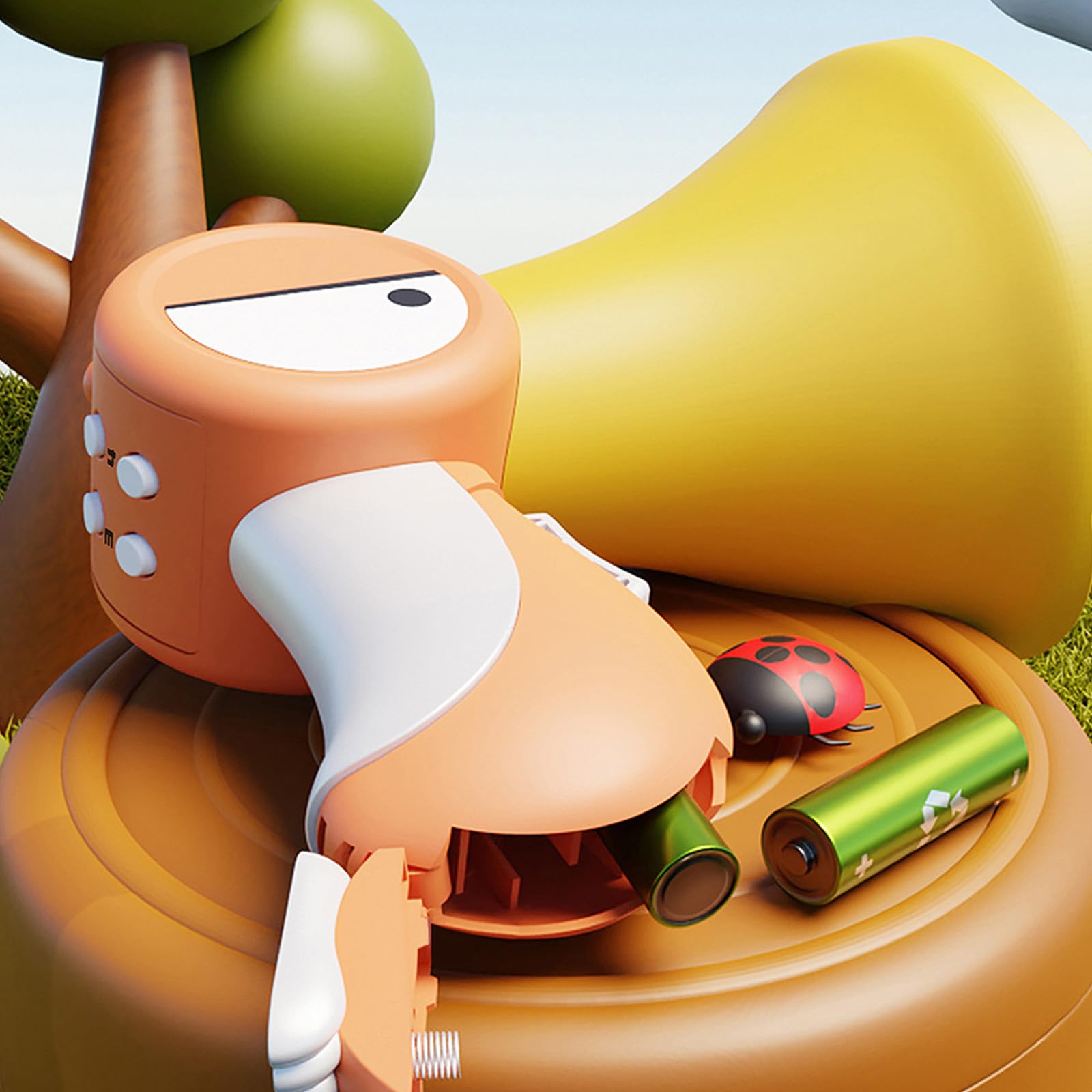 TIANQUXNGI Children Voice Changer Toy Interacitve Cartoon Bird Shape Megaphone Toy for Sports Cheering and Stage Performances Props Party Noise Maker