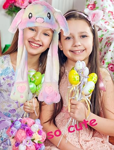 Miniatura 5 de Gorro de peluche con orejas de animal para saltar para Halloween, Navidad, cosplay, novedad, gorra de fiesta para adultos, mujeres y niños