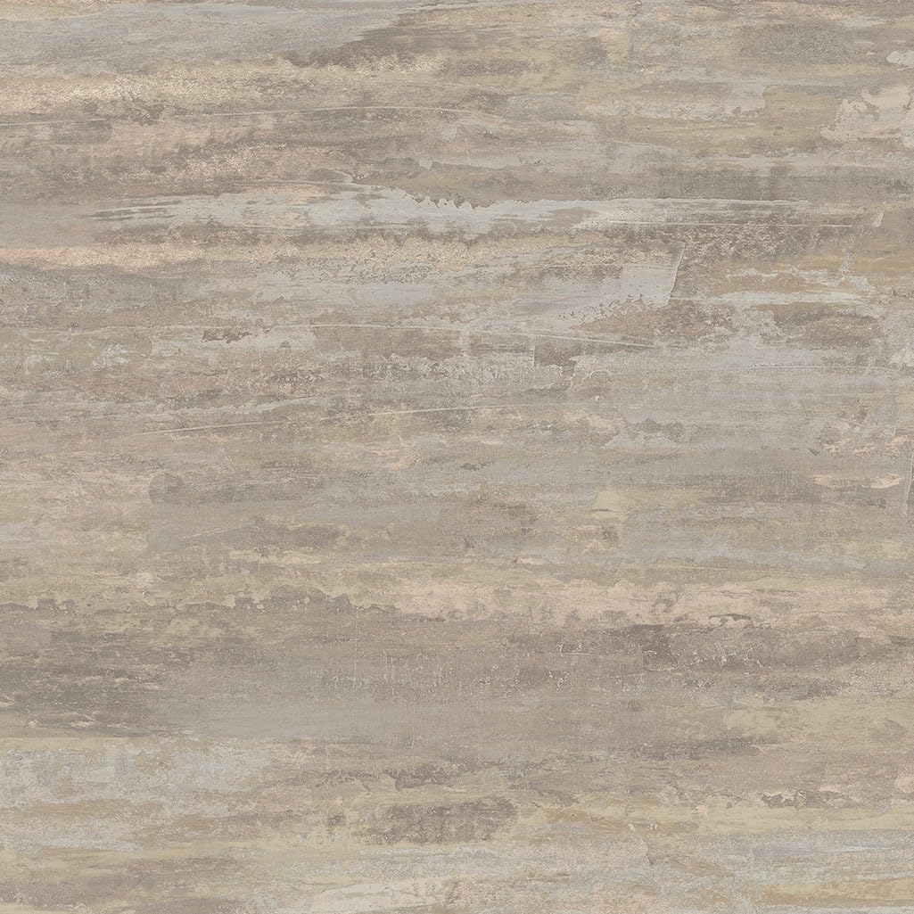Grandeco Taupe Kaleidoscope Concrete Plaster Effect Textured Wallpaper,