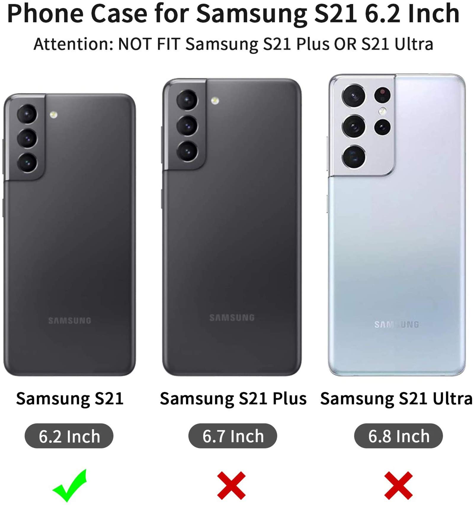 Amazon.com: Phone Case for Samsung Galaxy S21 Glaxay S 21 5G