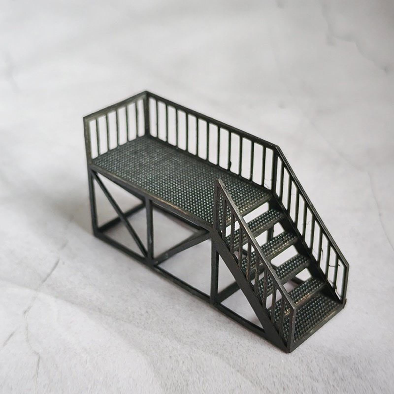 Diorama de Escalera en Miniatura a Escala 1/64 para Decoración del Hogar con
