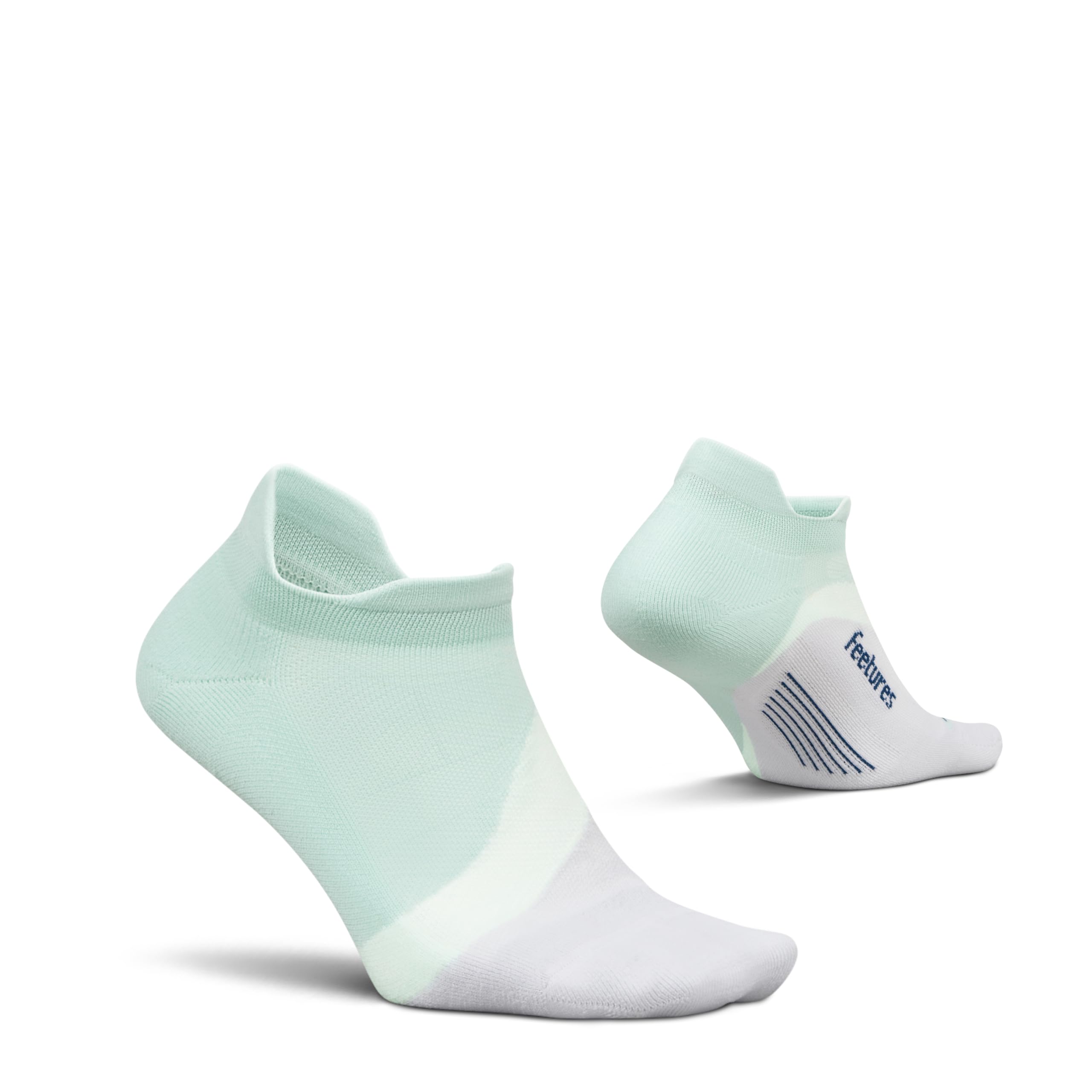 Feetures Elite Light Cushion No Show Tab Sock Wave