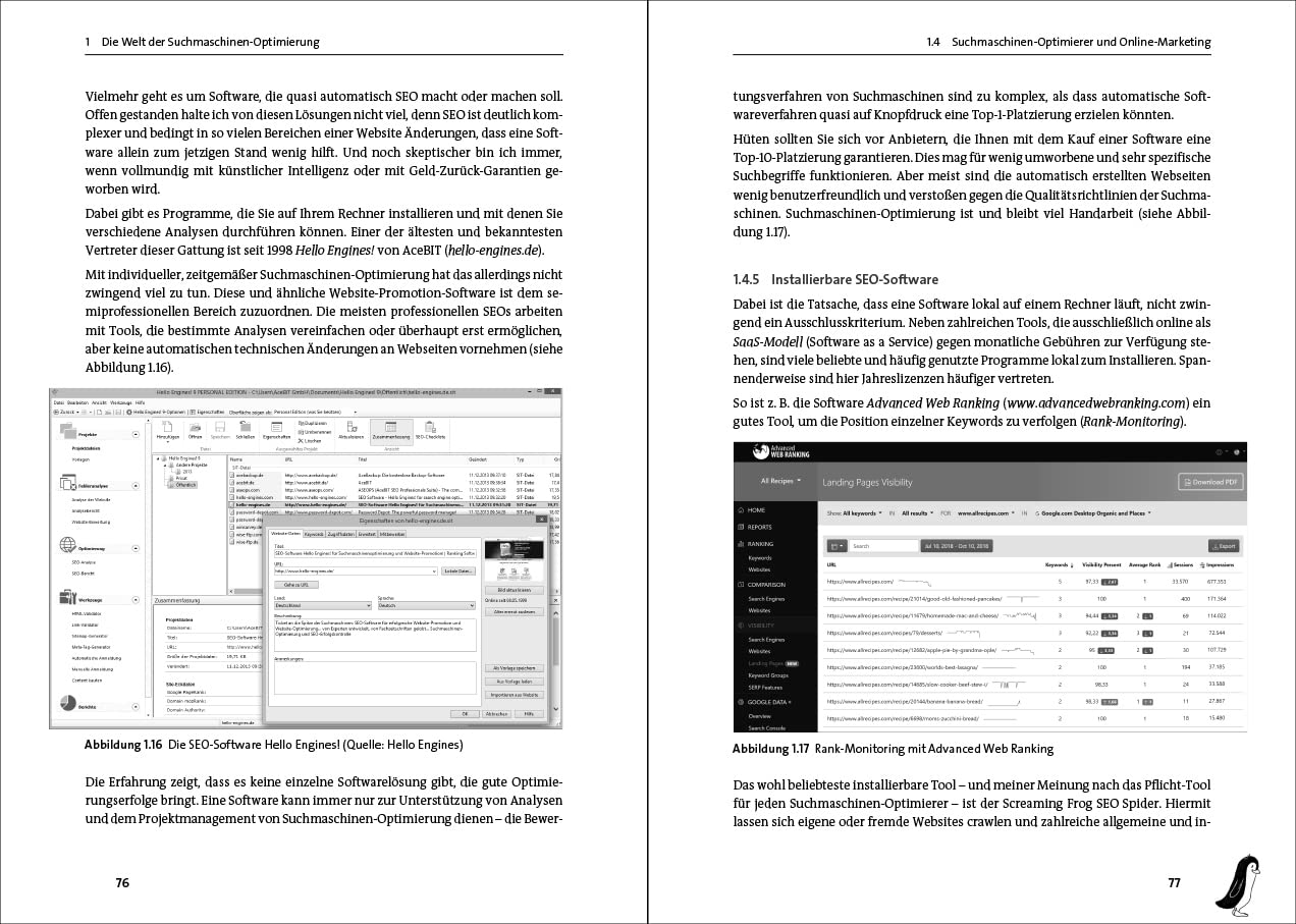 Suchmaschinen-Optimierung: Das SEO-Standardwerk in neuer Auflage. Über 1.000 Seiten Praxiswissen und Profitipps zu SEO, Google u. Co.