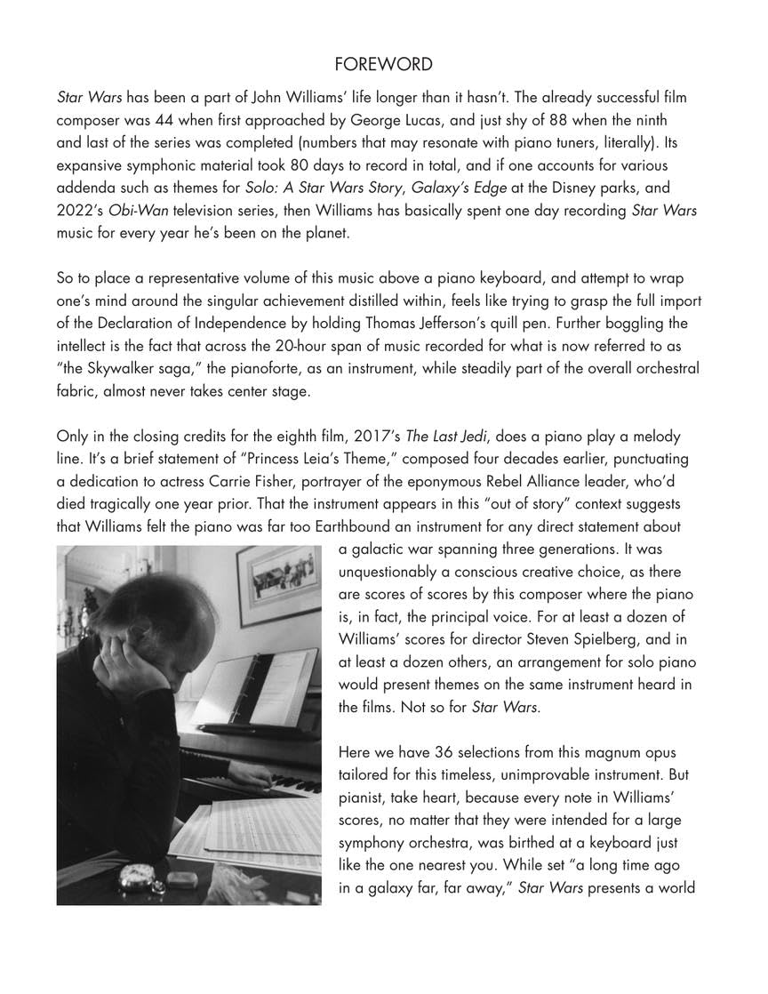 Star Wars: The Piano Anthology