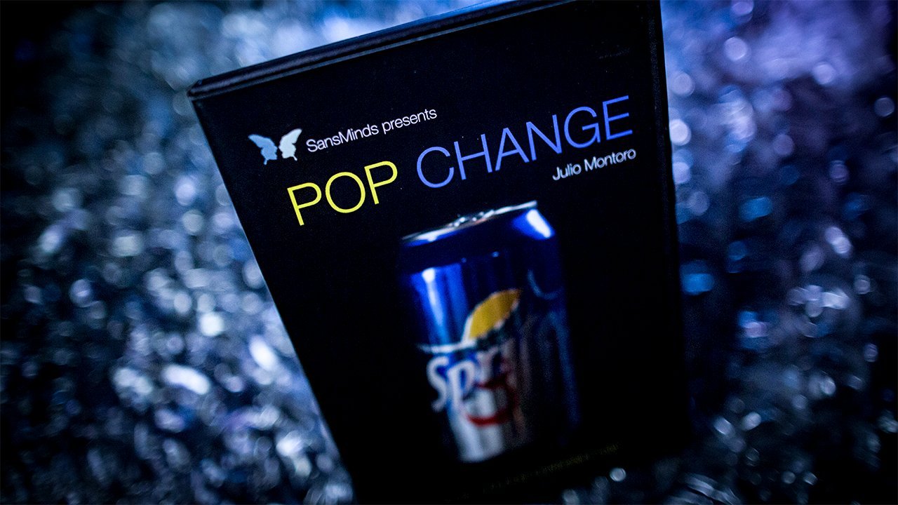 SansMinds Creative Lab Pop Change (DVD + Gimmick) - Julio Montoro