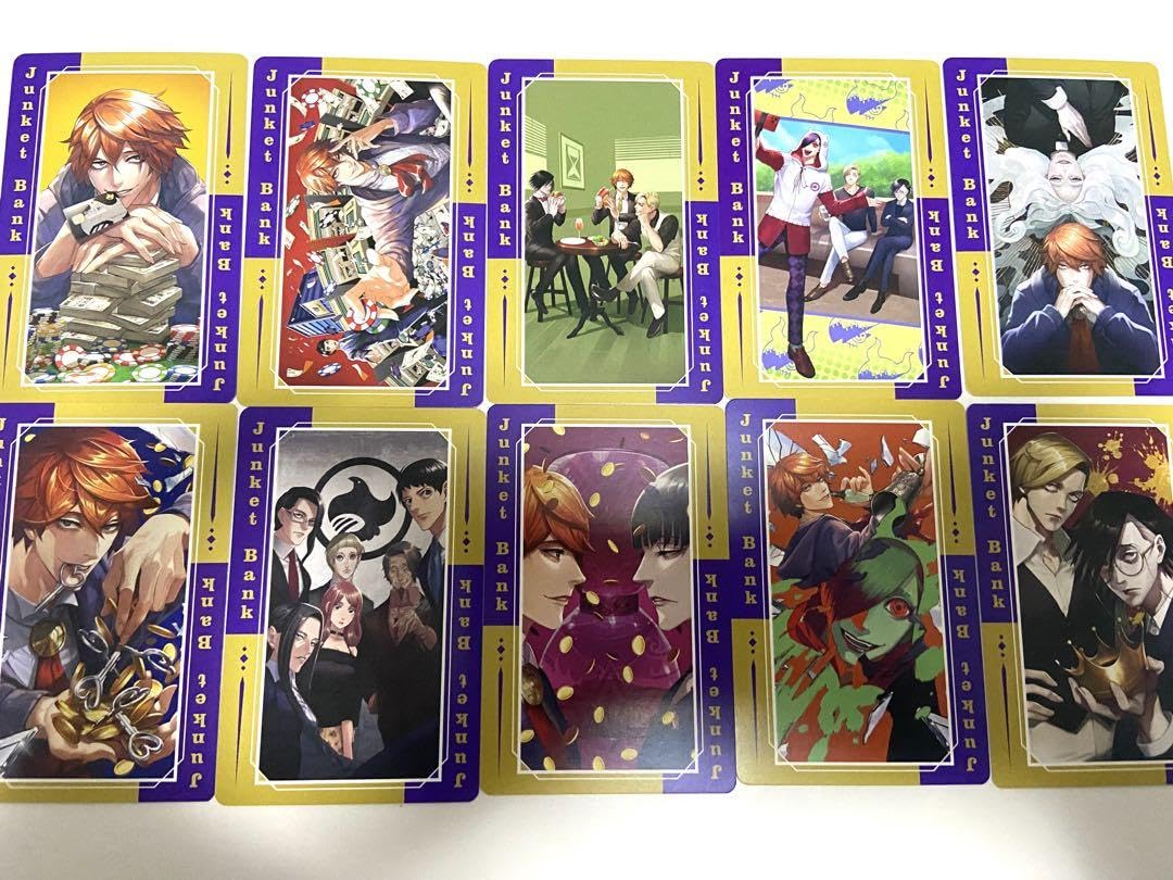 ジャンケットバンク メディコス 特典 トランプ風カード 全10種