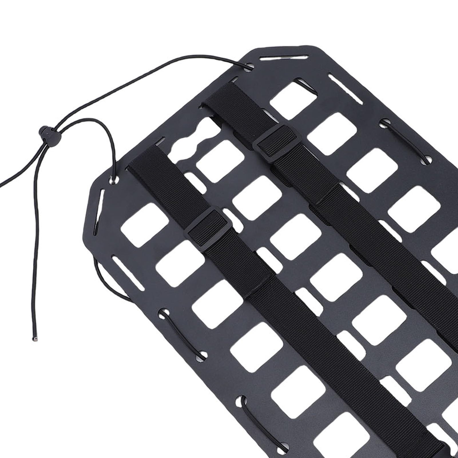 Ejoyous Panneau Molle, Panneau de Rangement en Aluminium pour Organisateur Latéral de Voiture, Porte-Outils Léger, Parfait pour Les Utilisateurs de SUV, de Pick-up et de Camping-Car