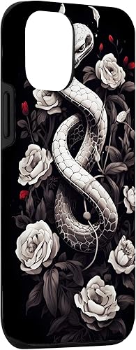 Miniatura 6 de Funda para iPhone 11 White Snake Floral White Roses
