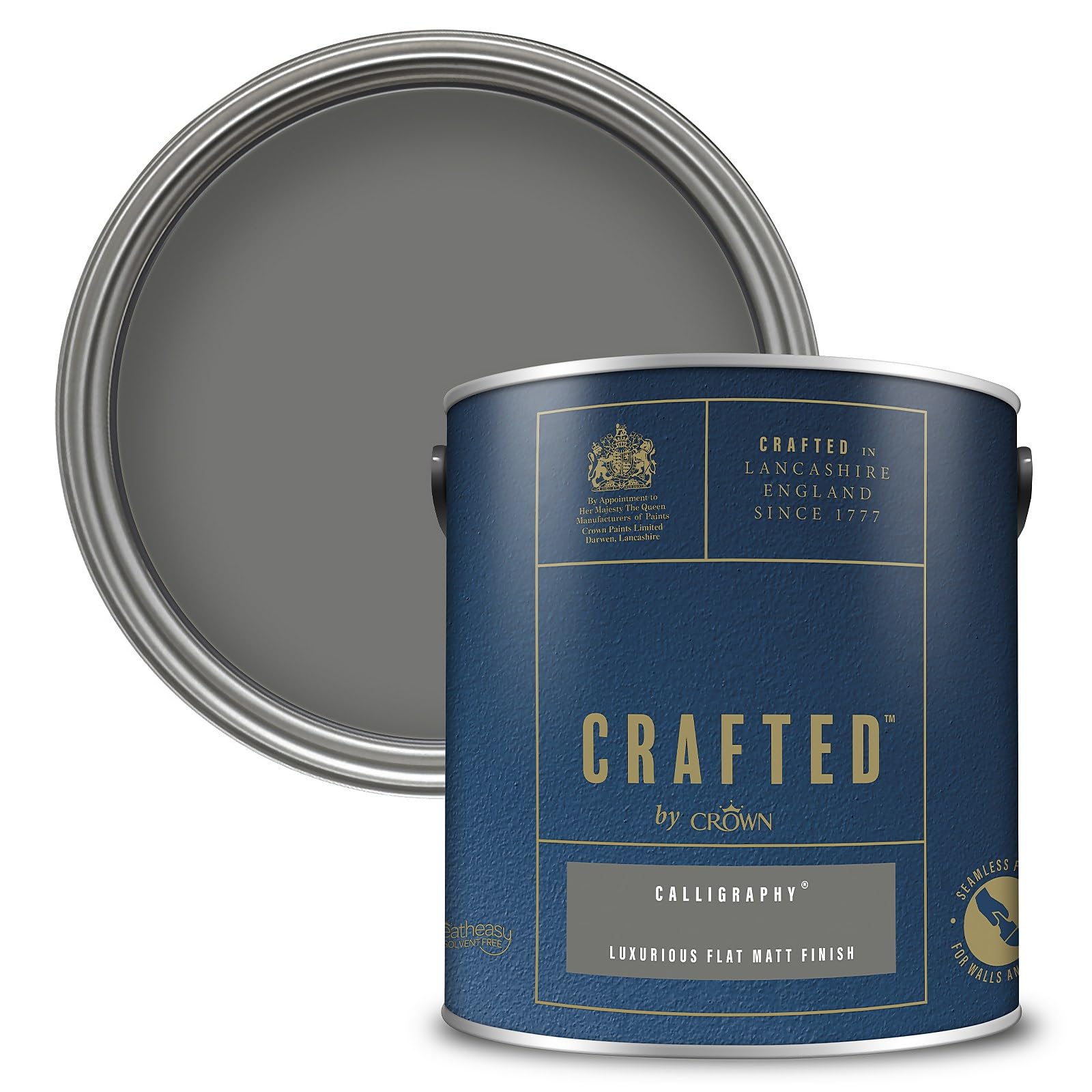 CROWN Crafted Flat MATT Calligraphy 2.5L