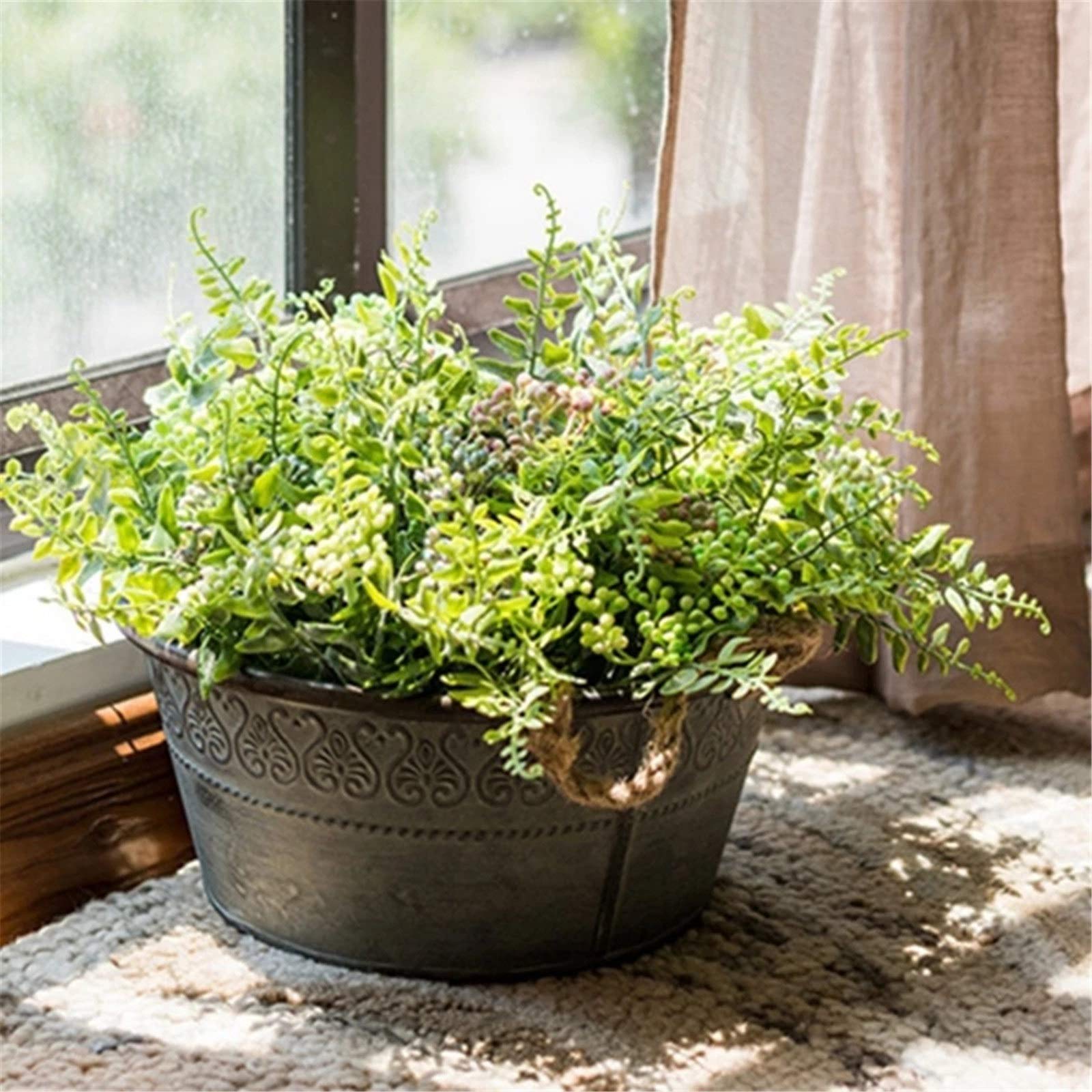 Amazon.co.jp: 植木鉢 おしゃれ Basin Countryside Vintage