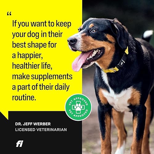 Miniatura 5 de Fi Suplemento de salud para perros 8 en 1 Fórmula diaria que apoya las funciones esenciales de salud Cadera y articulaciones, digestión, piel y