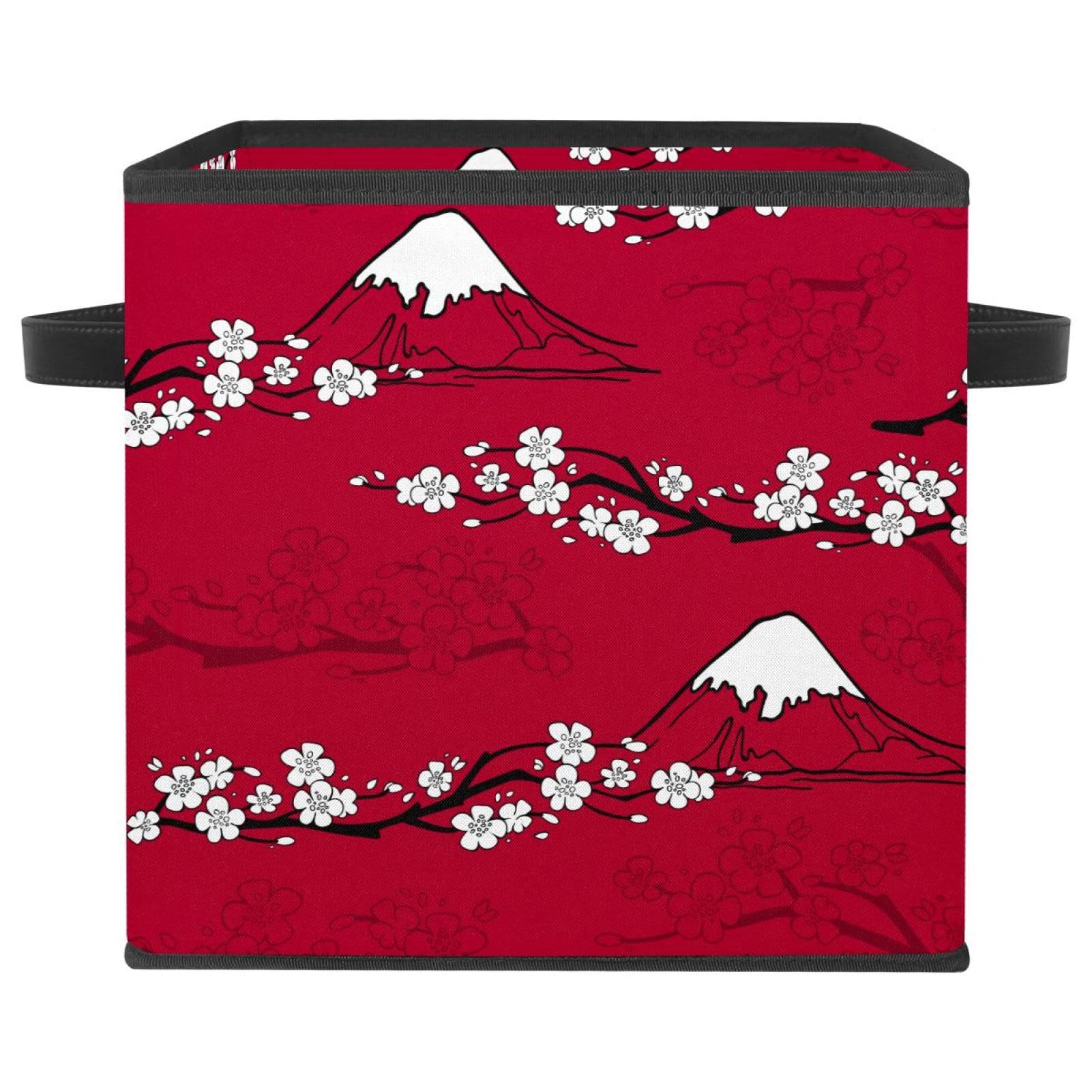 Boîte de rangement pliable tissu cube pour jouets et vêtements