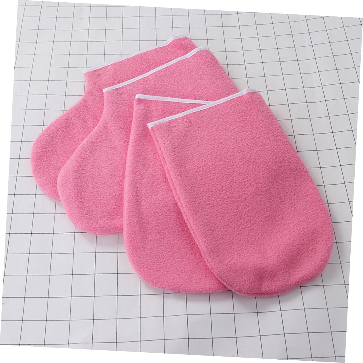 FRCOLOR 2juegos Mascarilla para Pies de Manicura Funda para Calentar Cera Herramienta de Spa para Manos y Pies
