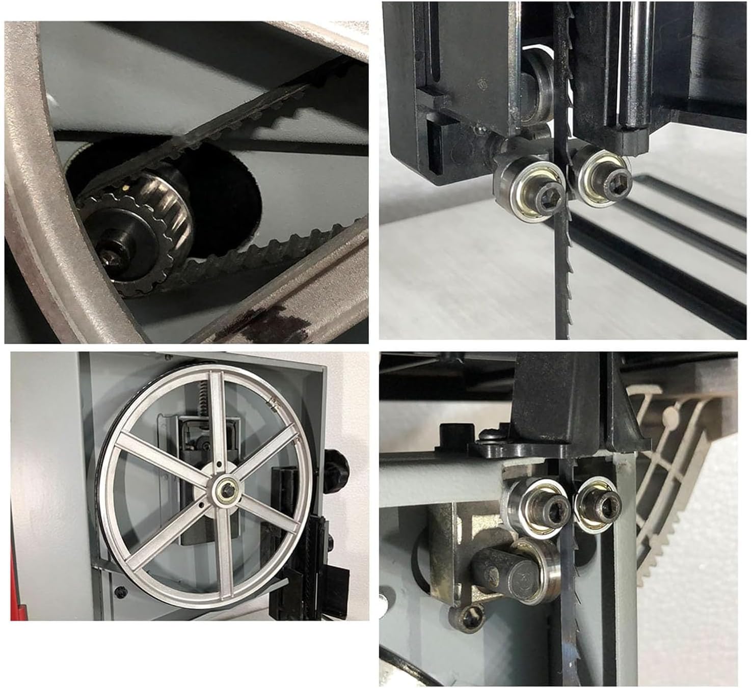 木工用バンドソー 金属 グレー 低騒音