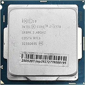 Processador Intel Core i7-3770 3ª Geração 3.4GHz 4 Núcleos 8Mb Cache 8 Threads Soquete LGA 1155