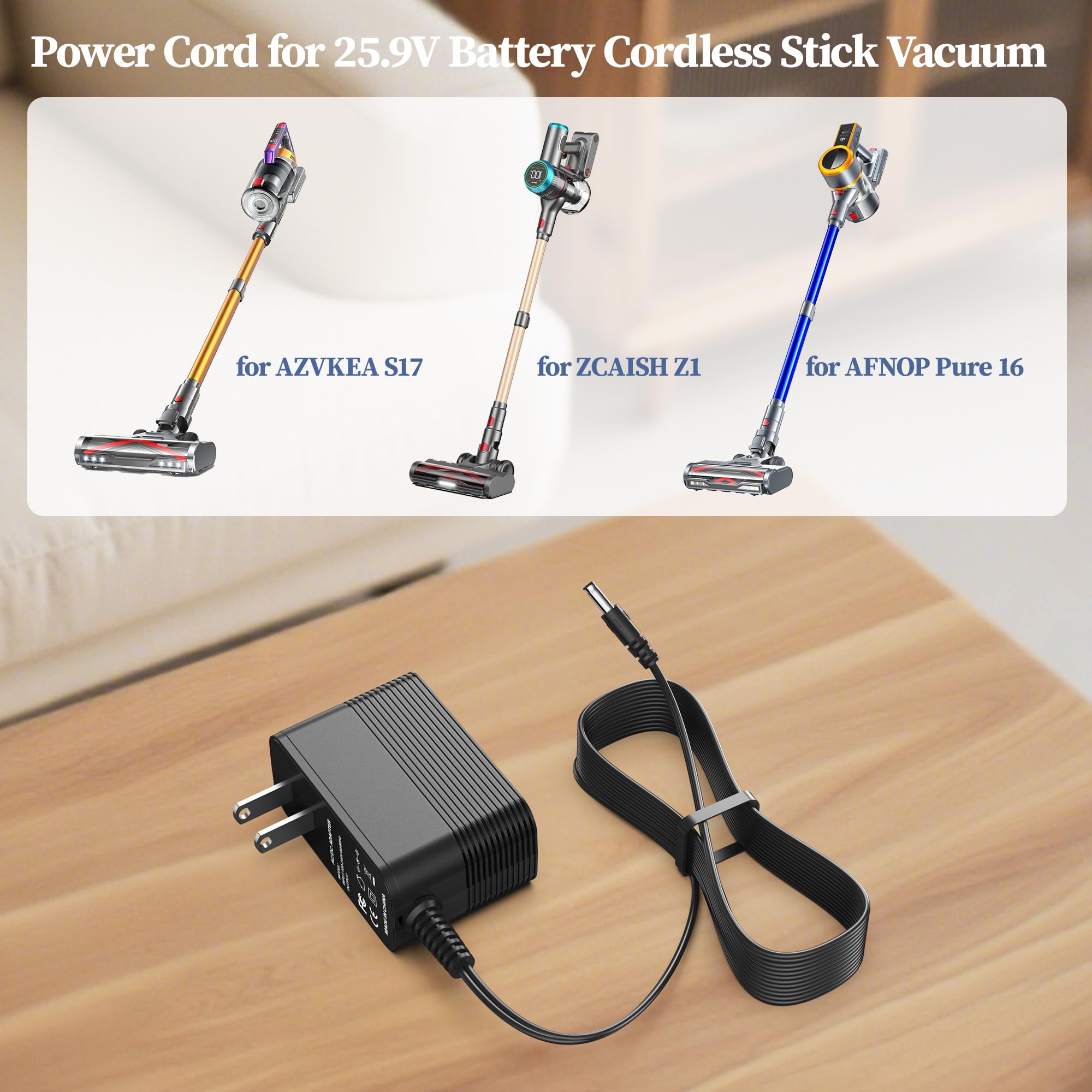 Amazon.com: 31V 0.5A Charger for ZCAISH Z1, for AFNOP Pure 16, for