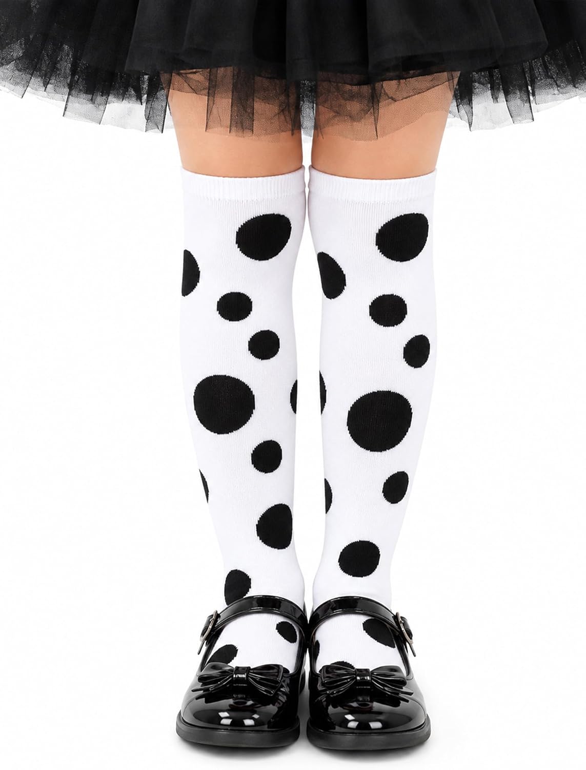 Utaly Kids Knitted Knee-High Socks Toddler Over-the-Knee Long Socks for Boys Girls Cosplay, Halloween