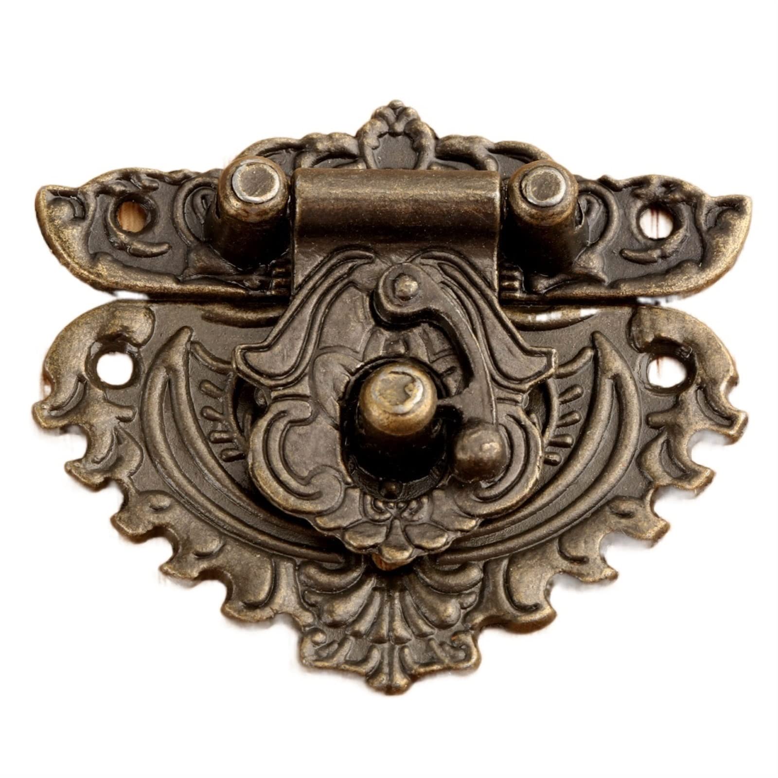 NVSFZGIYG Box Hasps Lock Catch Latches for Jewelry Chest Suitcase Buckle Clip Clasp Funiture Hardware