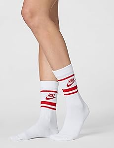 Nike Unisex Adult Sportswear Dri-FIT Everyday Essential Crew Socks (3 Pairs)