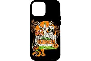 iPhone 14 Plus Disney 100 Mickey Donald Goofy & Pluto Happy Halloween Case