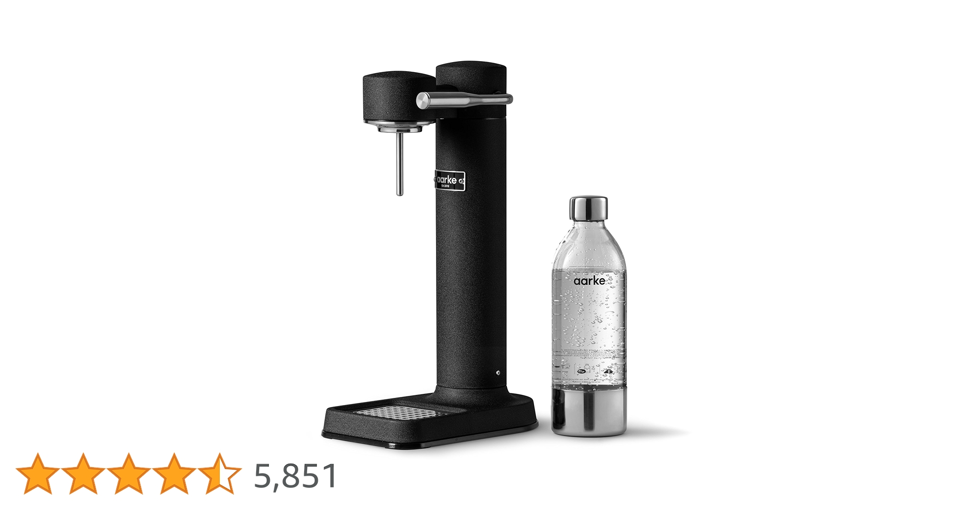aarke Carbonator 3 炭酸水メーカー ソーダストリームボンベ付き 国内正規品 アールケ カーボネーターIII AARKE Carbonator III