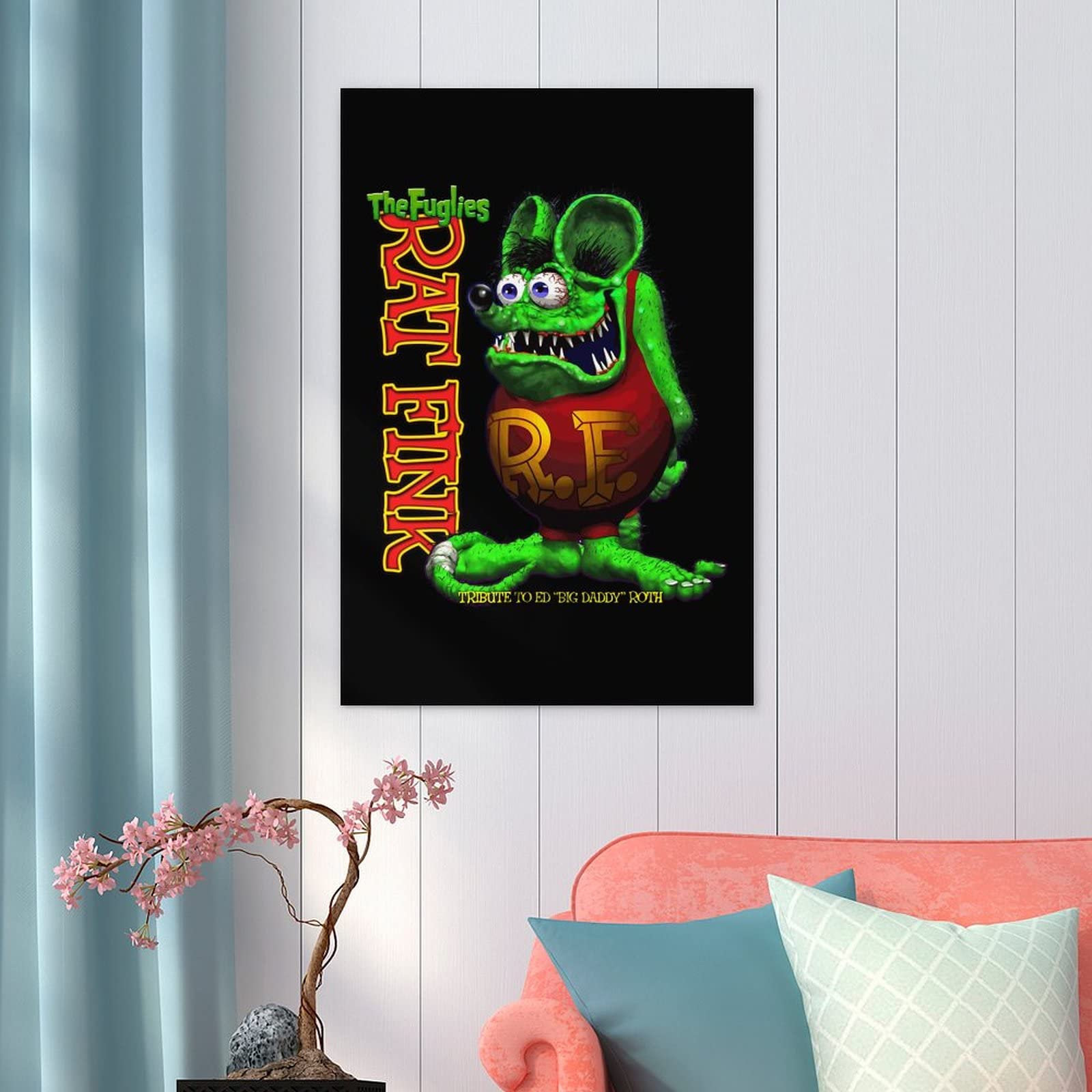 Amazon｜ポスター ウォールステッカー Ratfink ラットフィンク