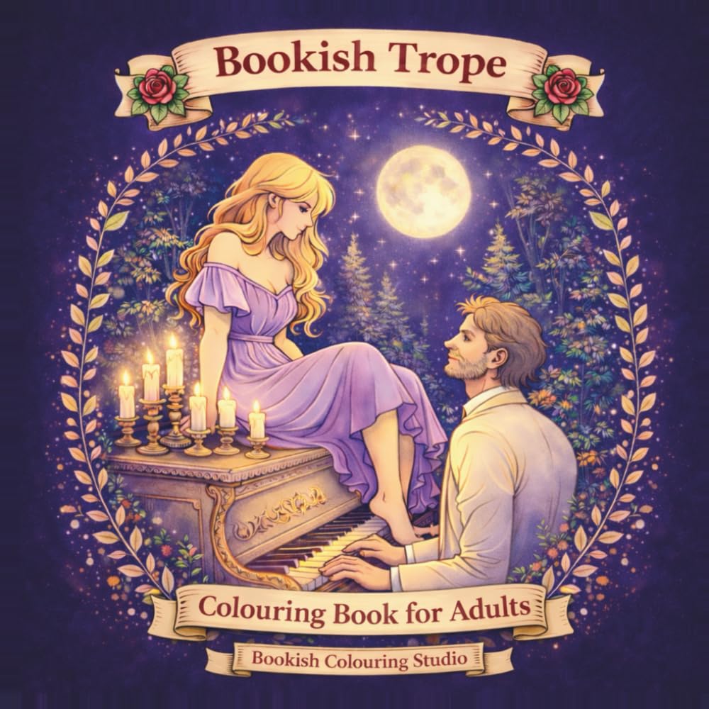 Bookish Trope: Colouring Book