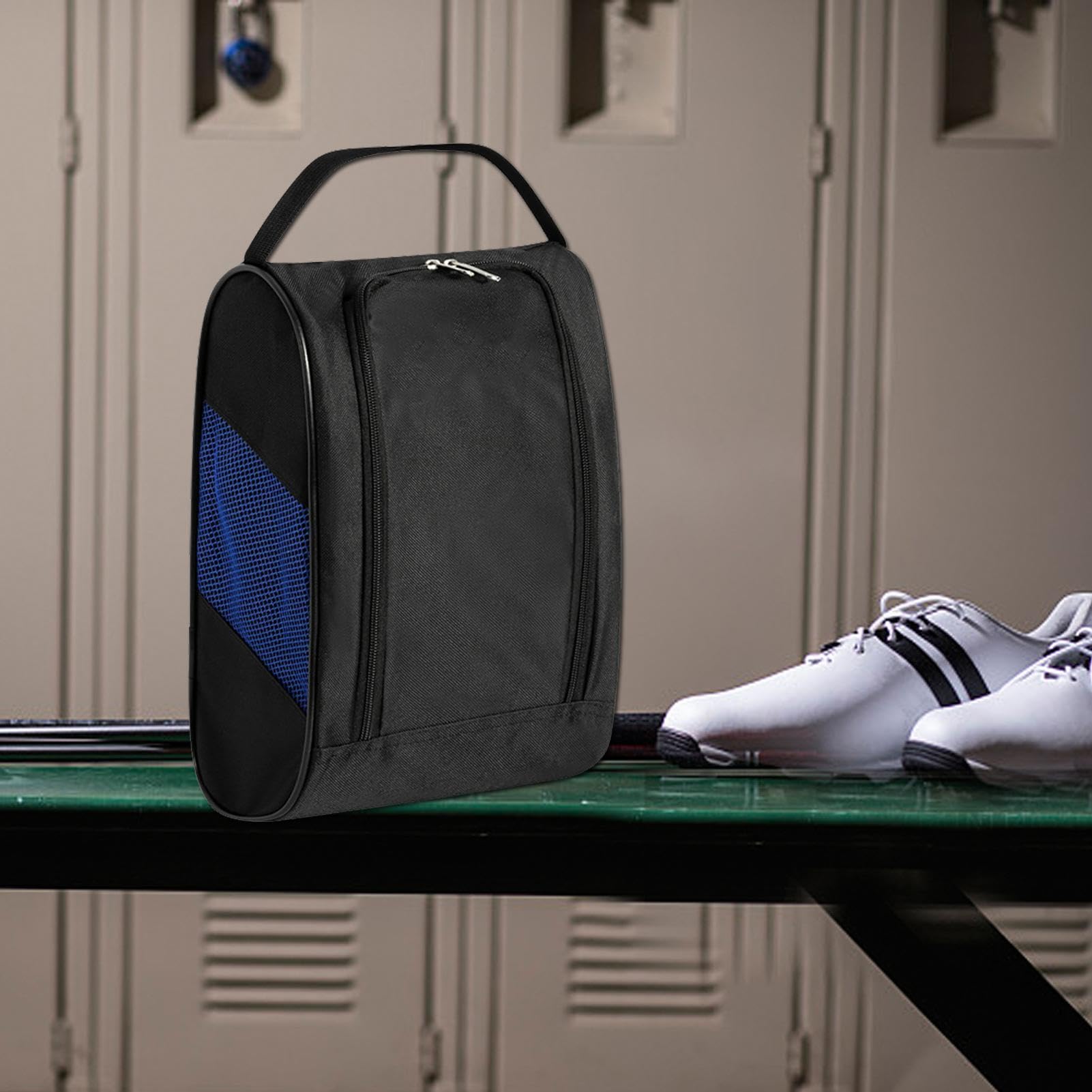 puzzlegame Estuche para Zapatos de Golf, Estuche para Zapatos de Golf, Bolsas para Zapatos Deportivos y de Viaje con ventilación, Organizador de Bolsas de Zapatos Impermeables de Golf de Viaje