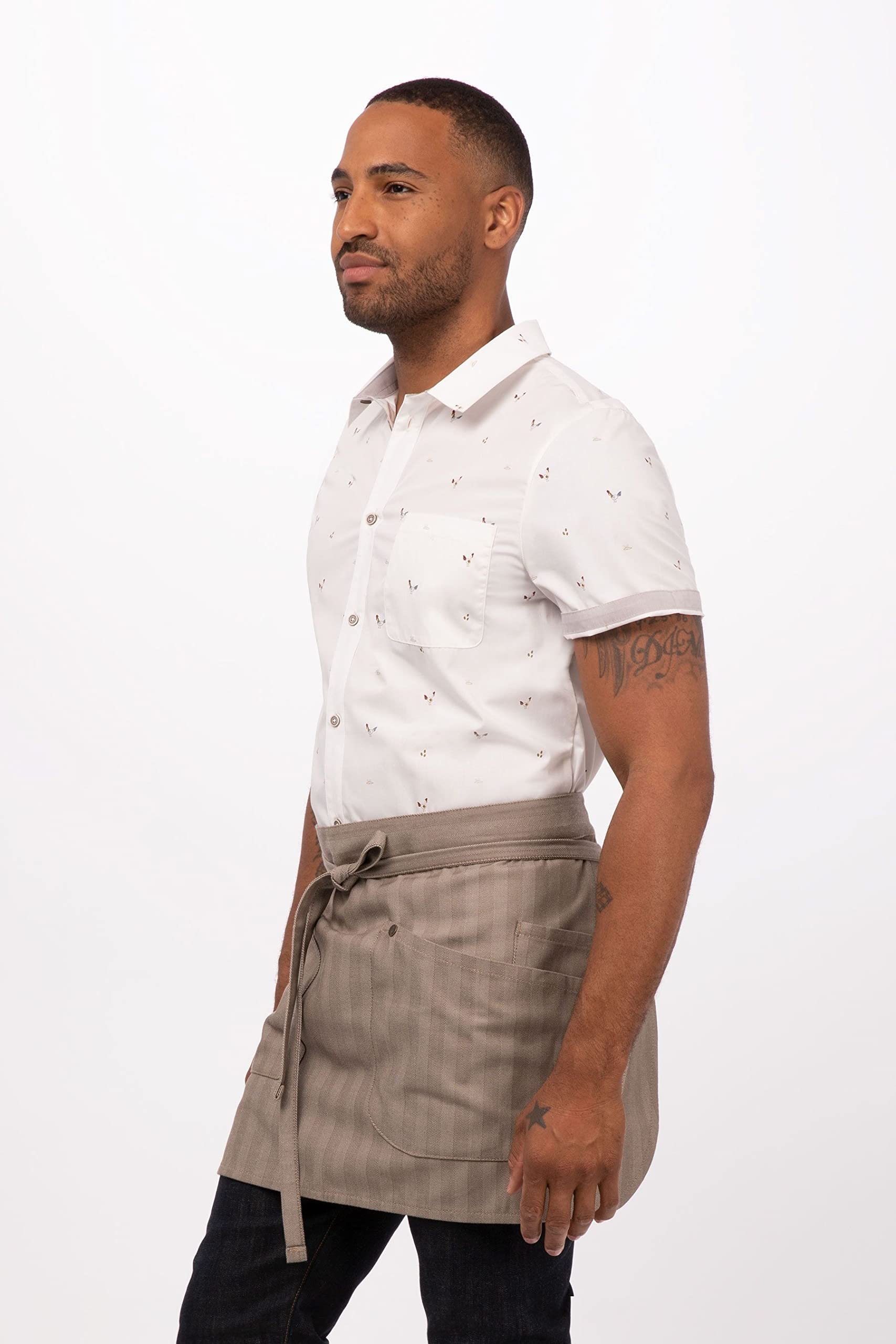 Chef Works Seattle Half Bistro Apron Grembiuli Unisex - Adulto (Pacco da 1)