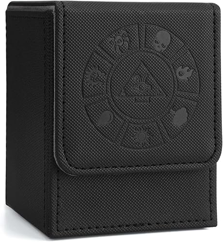 Arkeiliy Yugioh - Caja de cartas para cartas de más de 150 y funda para 50 tarjetas, compatible con MTG Yu-Gi-Oh! TCG, caja de cartas coleccionables