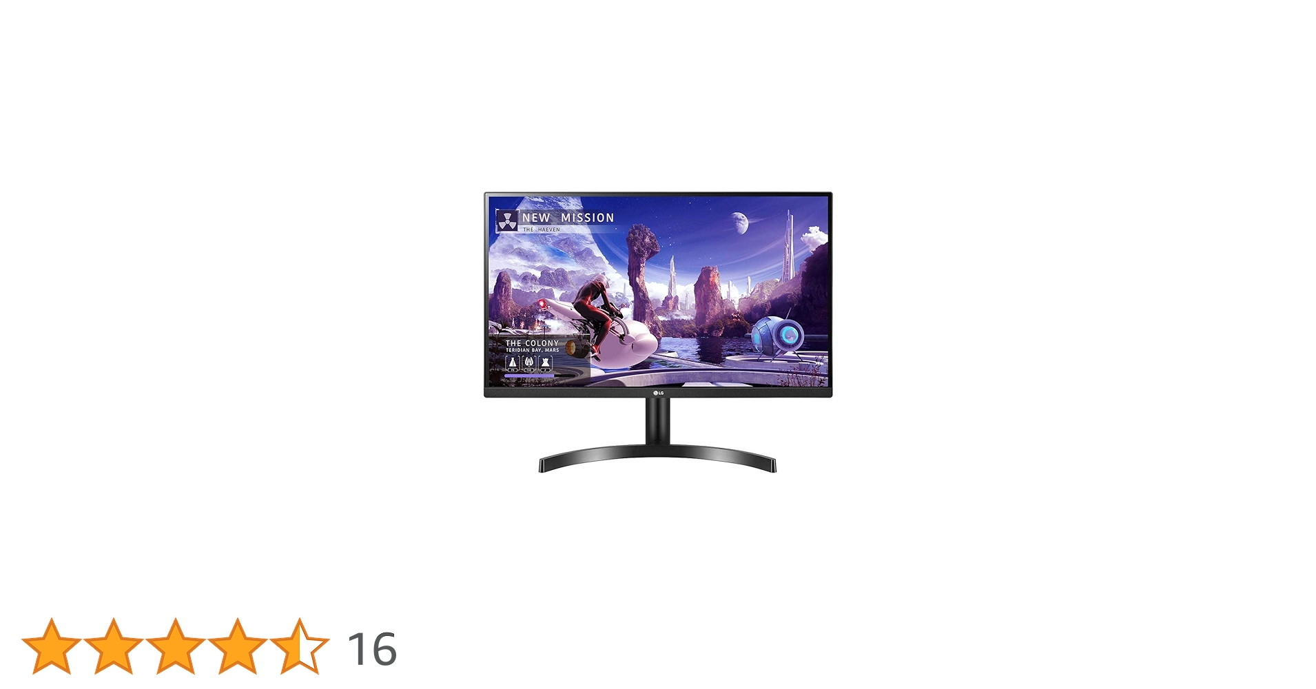 LG QHD 27QN600 27 inch Monitor - QHD (2560x1440), IPS, HDR