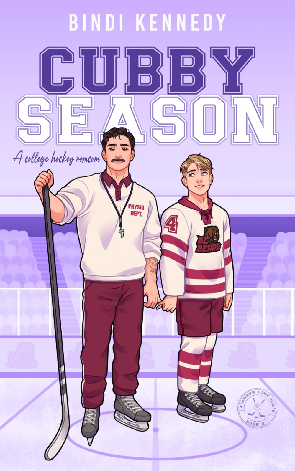 Cubby Season: An MM college hockey romance: 3 (Green Line Ice)
